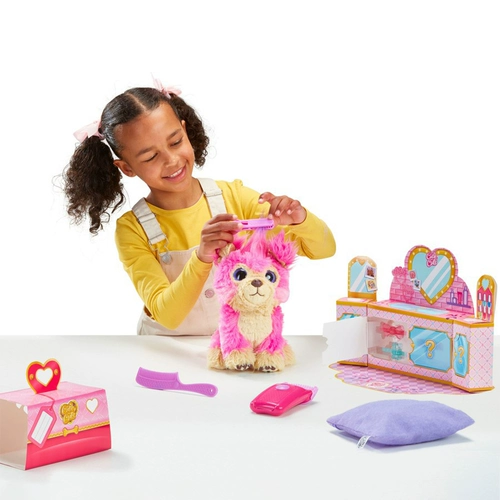 Плюшевая реалистичная кукла, семейная игрушка, домашний питомец, для салонов красоты, подарок на день рождения