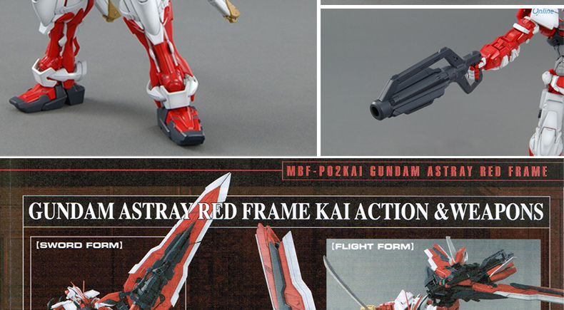 Bandai Gundam Model MG 1 100 Astray Red Frame Red Heresy Change Conf bối rối hội Gundam - Gundam / Mech Model / Robot / Transformers dụng cụ lắp ráp gundam