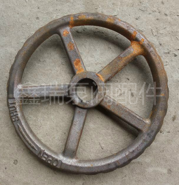 Valve cast iron handwheel inner round hole turntable switch diameter 120 140 160180200220240250 rough