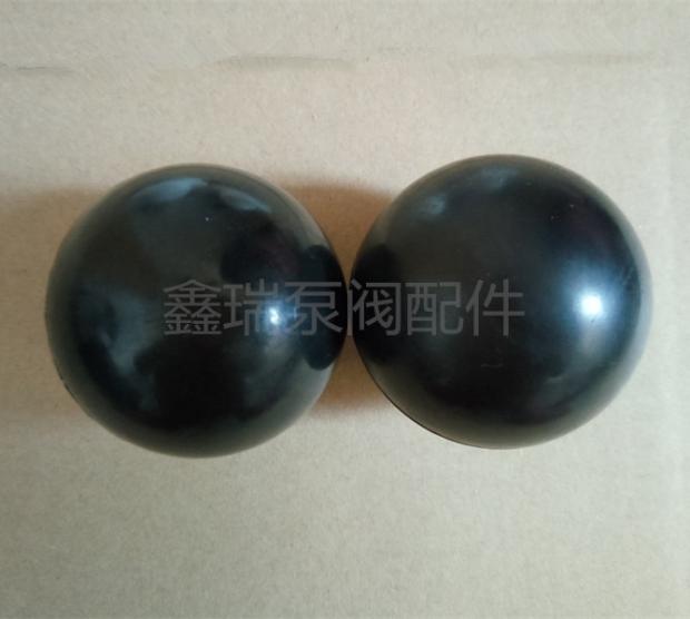 Diaphragm pump sealing ball non-return ball pneumatic pump valve ball QBY QBK25-40 rubber coated iron ball diameter 42