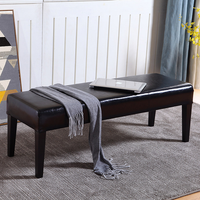 Modern minimalist bed end stool door trial shoe stool foot couch front bed bench bench sofa stool leather stool rest stool