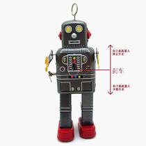Rare iron city 80 post-clockwork toys Birthday gifts Classic retro retro collection props ornaments Tin robot