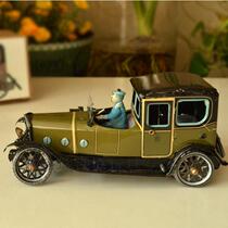 Rare Iron City Classic Special Price Collection Prop Swing Piece Clockwork Iron Sheet Toy Nostalgia Classic Car Car Old Lord Car
