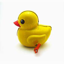 Rare Iron City Parent-child Toy Foreign Trade Original Single Baby Children Toys Birthday Gifts Upper Chord Props Small Yellow Duck