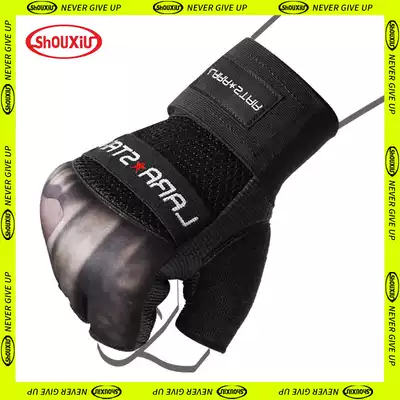 Half-finger boxing gloves Sanda MMA boxing sleeve sandbag Muay Thai set fighting UFC boxing adult hit