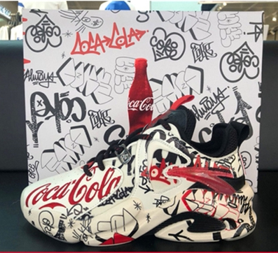 Anta Coca-Cola joint limited edition Weifeng casual shoes men's shoes women's shoes 2020 spring 112018088S
