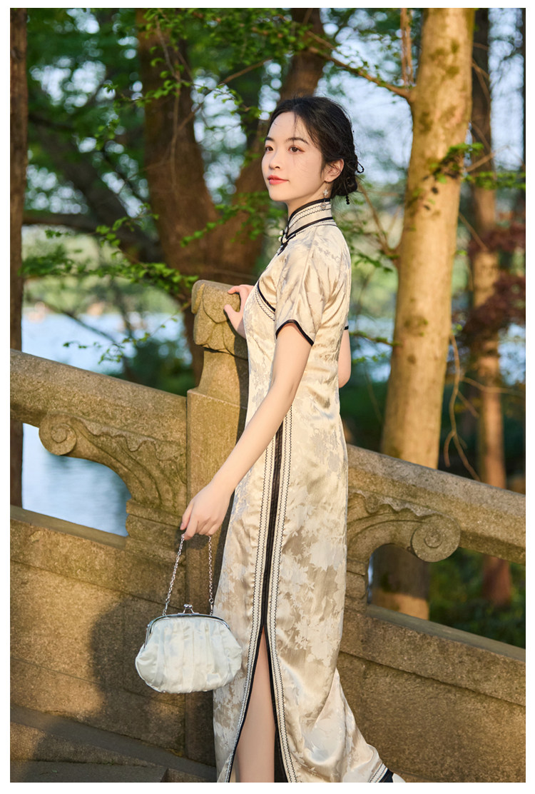 送料無料 12%OFF】【月華清】新中国風レトロ/美齢ダブルブレスト/古法