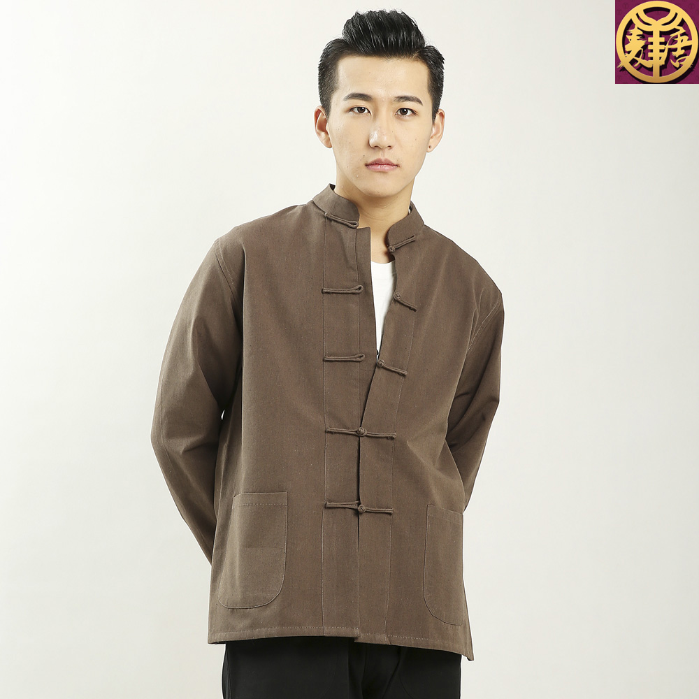 Купить Национальный костюм Туника костюм мужской пиджак китайский стиль ...