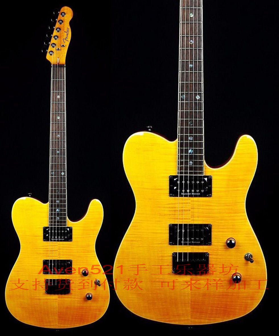 Customer Custom Fenders Special Edition of the Telecaster electric guitar