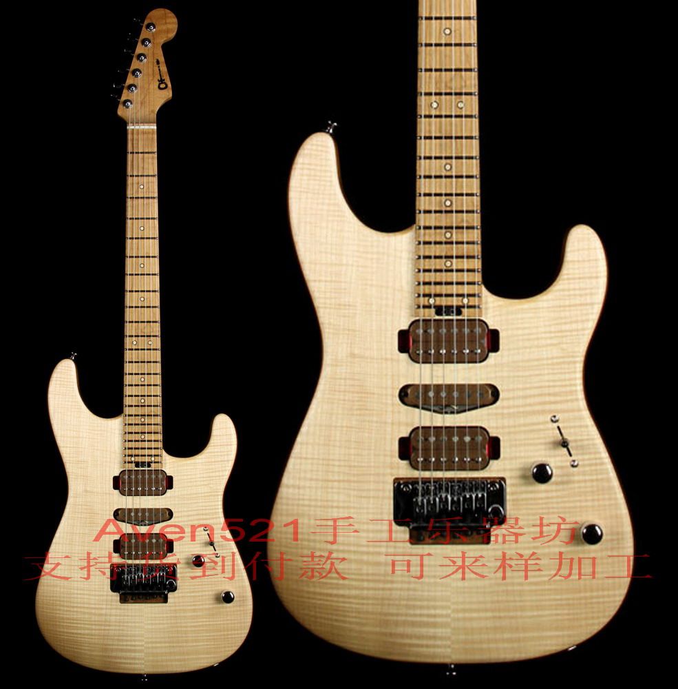 Custom Charvels Govan Signature Natural Electric Guitar