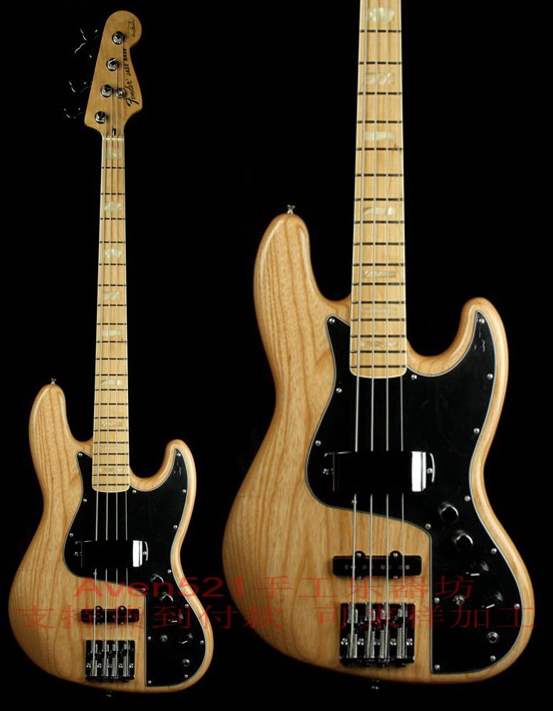 Custom Fenders Marcus Miller Signature Jazz Electric Bass