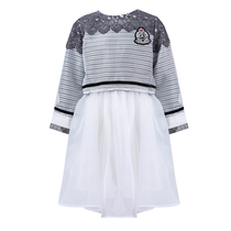 LAVENSEY girl suit dress 2022 spring dress new two sets of Inn Wind skirts 100 hitch a great little fragrant wind