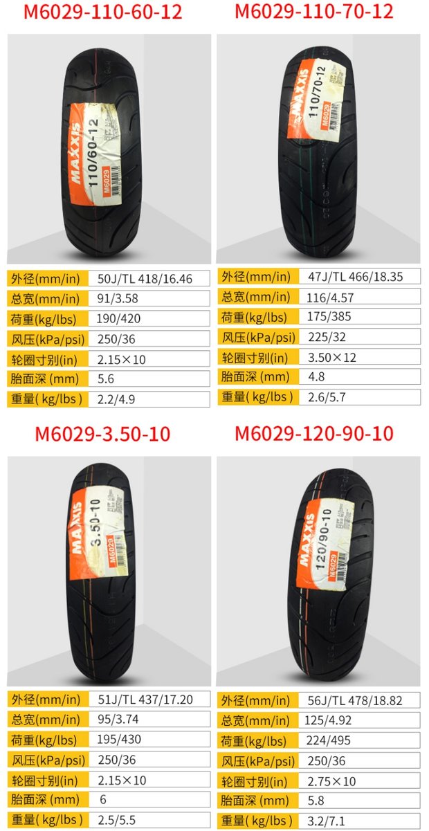 Lốp xe máy điện Margies M6029 chân không nóng chảy lốp 9090-10 120-70-12 - Lốp xe máy lốp xe máy wave