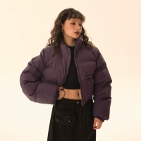 Фиолетовый 90 белая утка вниз