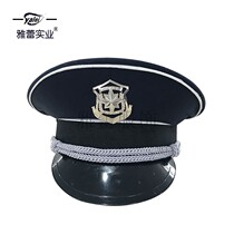 Spot security hat big cap mens hat deep dark blue ordinary security big Eaves hat training hat