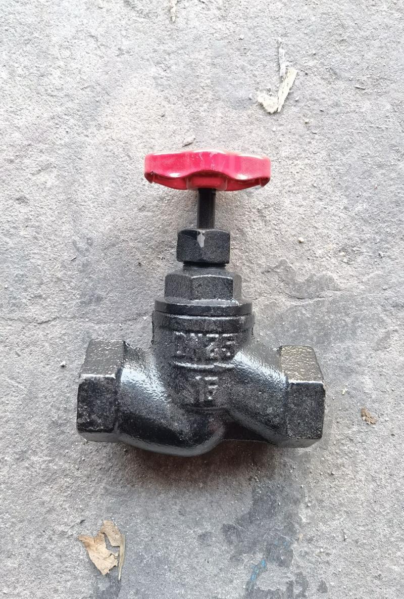 J11T Su type cast iron wire buckle stop valve internal thread S type copper core water valve industrial steam wire stop stop valve
