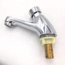 SLK Shenlika 6501 Delay Faucet Push Button Type Single Cold Basin