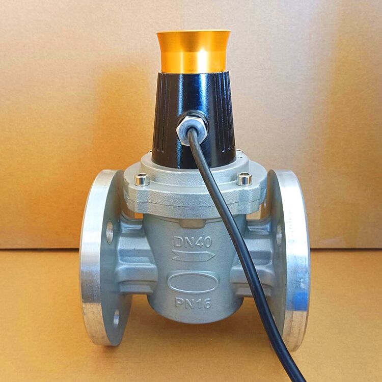 Gas explosion-proof commercial solenoid valve normal open type safety cut off valve flange type gas emergency cut off valve