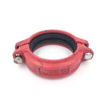 Rigid fire protection clamp groove clamp pipe fitting fire pipe clamp through DN50DN65DN80DN100