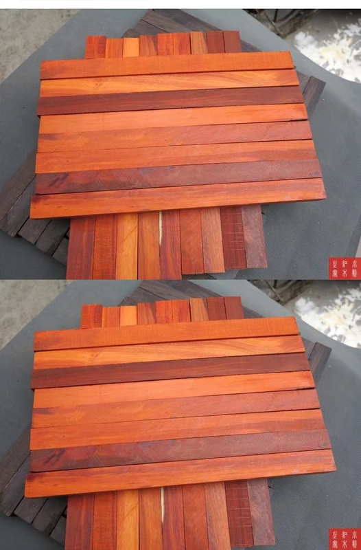 Gỗ Kotan gỗ xẻ Châu Phi gỗ hồng mộc gỗ DIY hạt cườm vòng đeo tay xử lý súng cao su kẹp gỗ - Vòng đeo tay Cuff vòng tay handmade