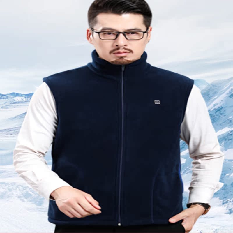 智能恒温电热马甲男加热背心女usb充电发热衣服保暖全身加热坎肩
