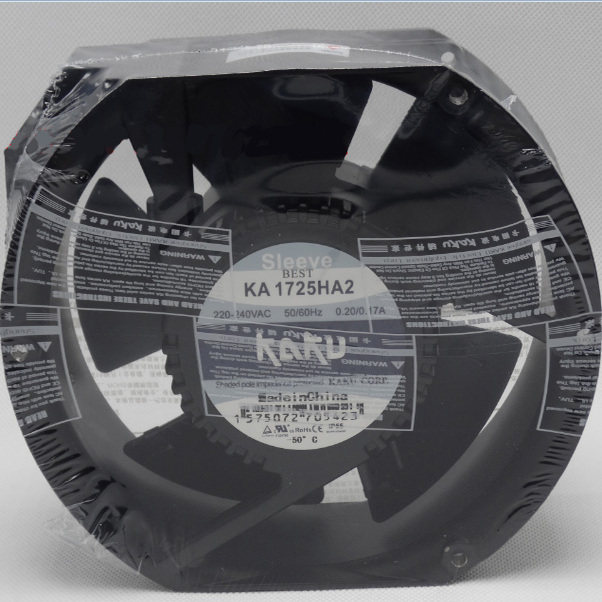 KA1725HA2/220V/IP55 卡固电气KAKU 镁合金属耐高温防水风机滚珠