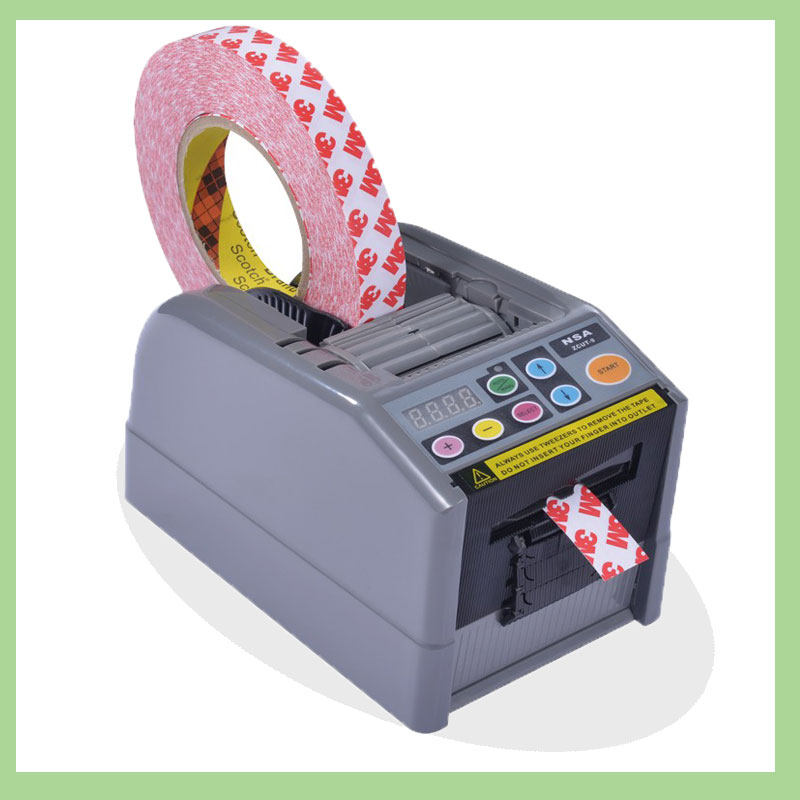 Packing and sealing transparent wide tape cutter large 8cm masking paper automatic ZCUT-9gr tape cutting machine