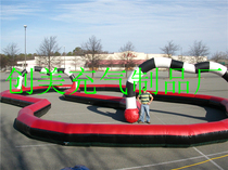 Custom touch car inflatable fence Cardiner race track Anti-collision protective gas ring remote control car race track guard rail