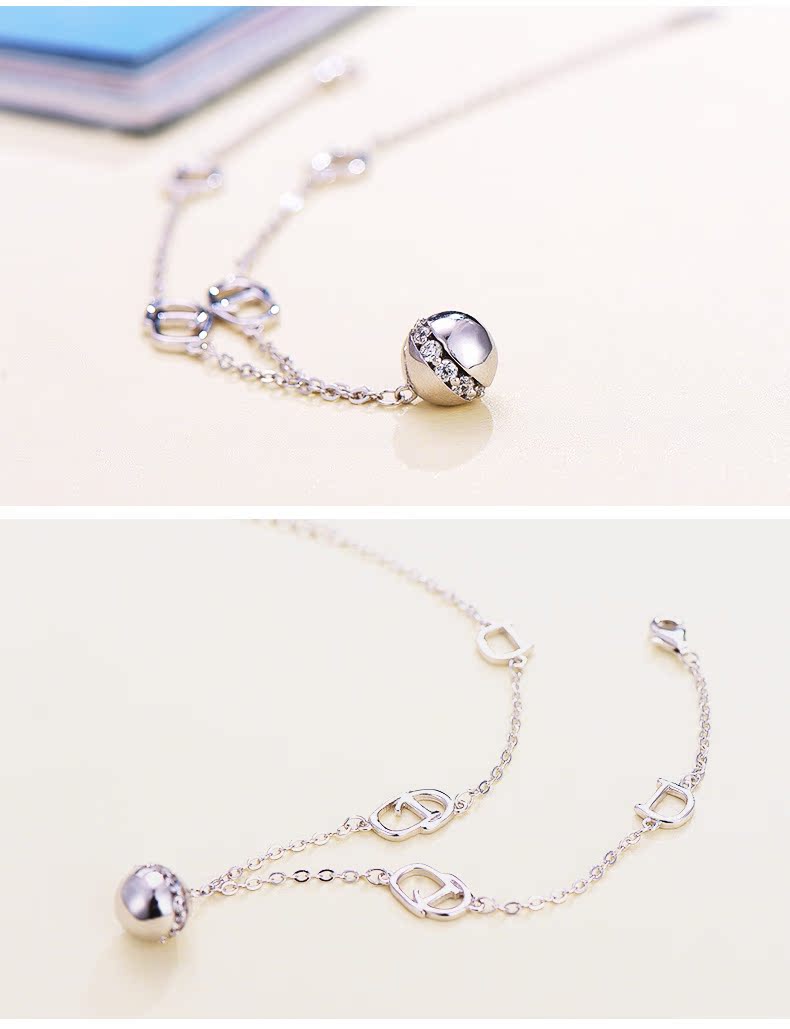 Chaine de cheville Femme en Argenterie - Ref 3101908 Image 10