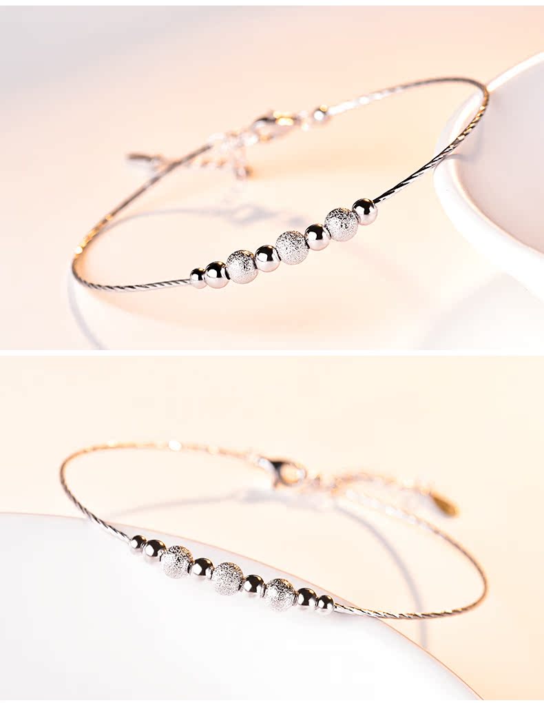 Bracelet de cheville Femme en Argenterie - Ref 3104363 Image 10