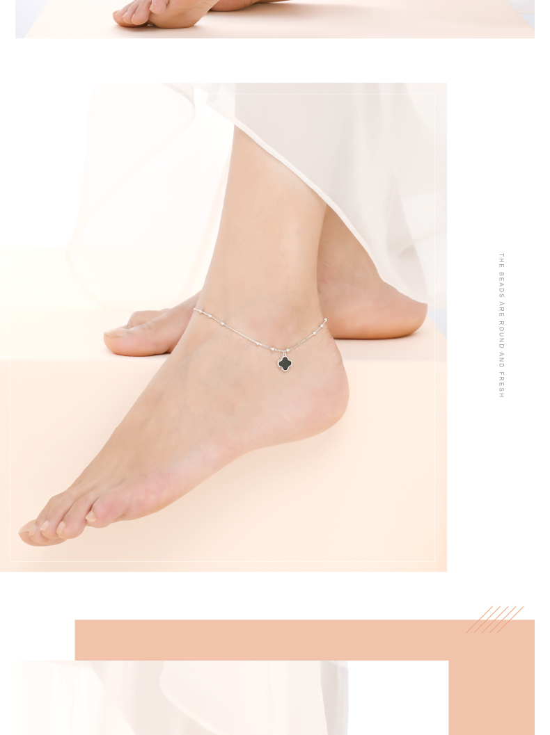 Chaine de cheville Femme en Argenterie - Ref 3103576 Image 19