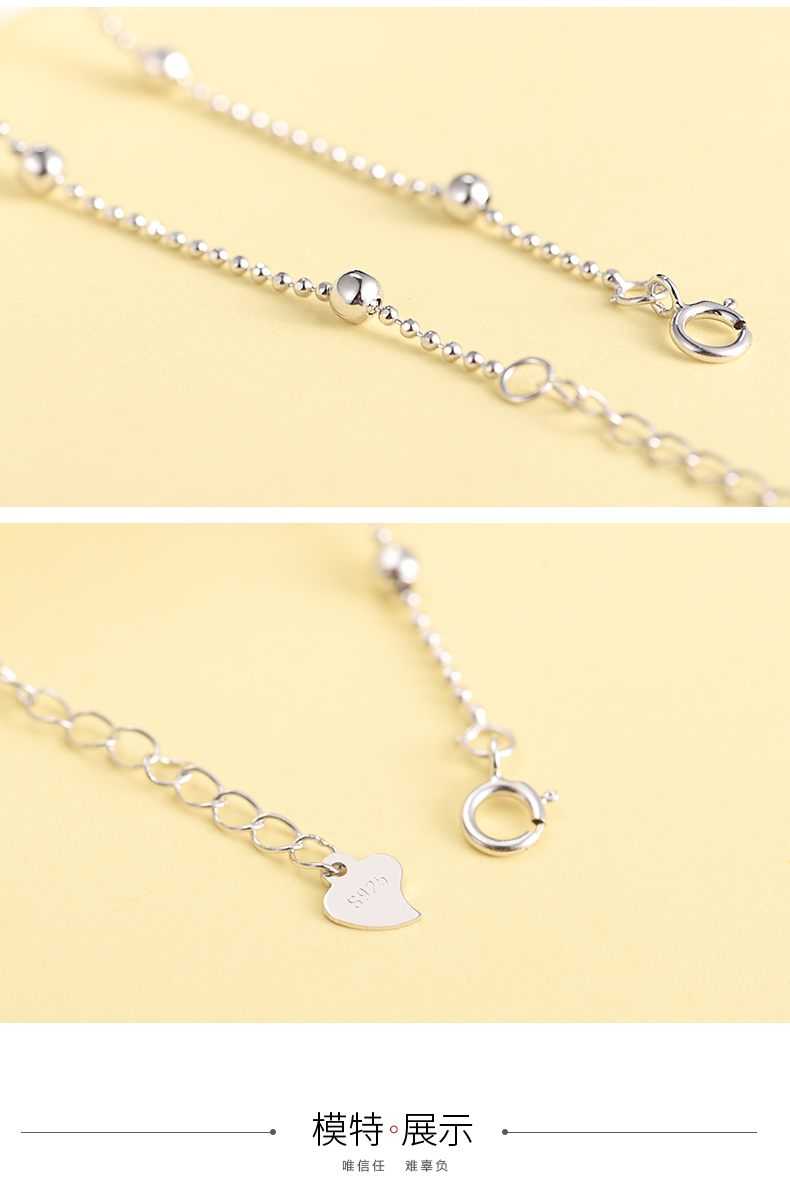 Chaine de cheville Femme en Argenterie - Ref 3103718 Image 11