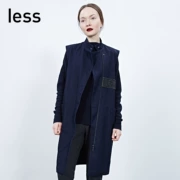 Counter chính hãng LESS2019 mùa xuân thời trang nữ thời trang áo khoác denim tay dài hình chữ H 26926009 - Áo vest