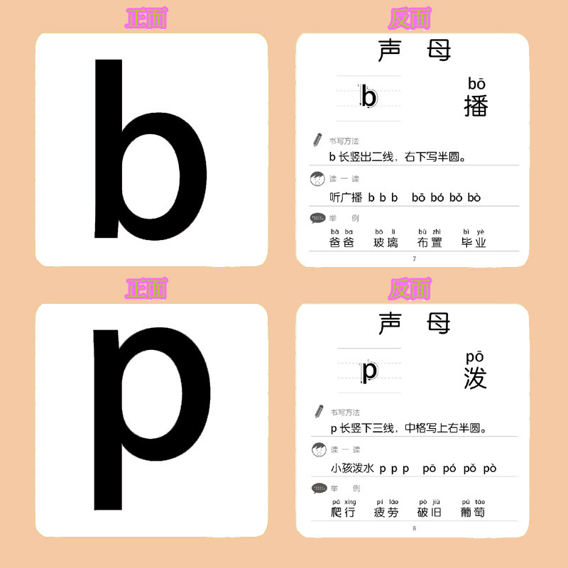 乐优右脑杜曼闪卡 拼音卡67张完整版早教