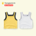 X Tongtai bé vest cotton mùa hè bé mỏng sling con trai bên ngoài mặc áo không tay bé gái t-shirt. 