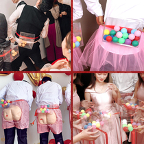 Doushua table tennis team annual party party event wedding game props twerking master shake box atmosphere toy