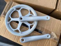 Aluminum alloy folding tooth plate 52 tooth crank 170MM compatible with variable speed chain student car folding car