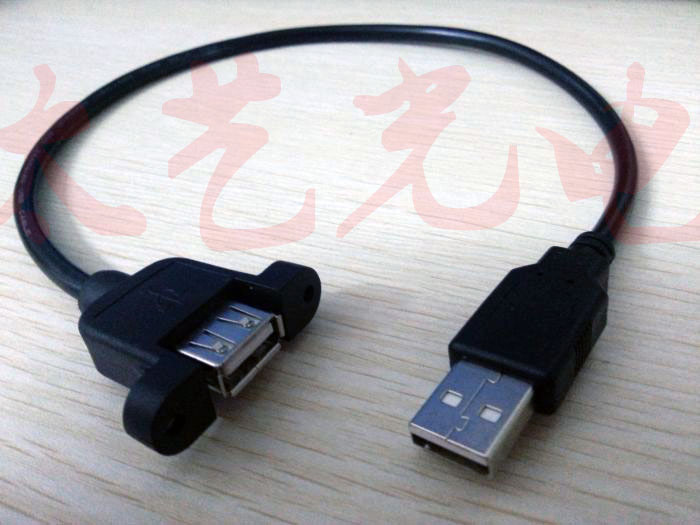 Car LED display with fixed-end USB cable LED control card lead-out cable Car screen USB extension cable