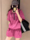 European Style Summer Outfit, a Complete Set of Casual Sports Suits for Women, New Summer Style, Trendy and Age-Reducing Two-Piece Set