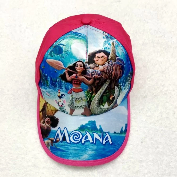 Ocean Romance Moana Spider-Man Hello Kitty KT Cartoon Child Cap Bóng chày Sun Visor Điều chỉnh - Bóng chày