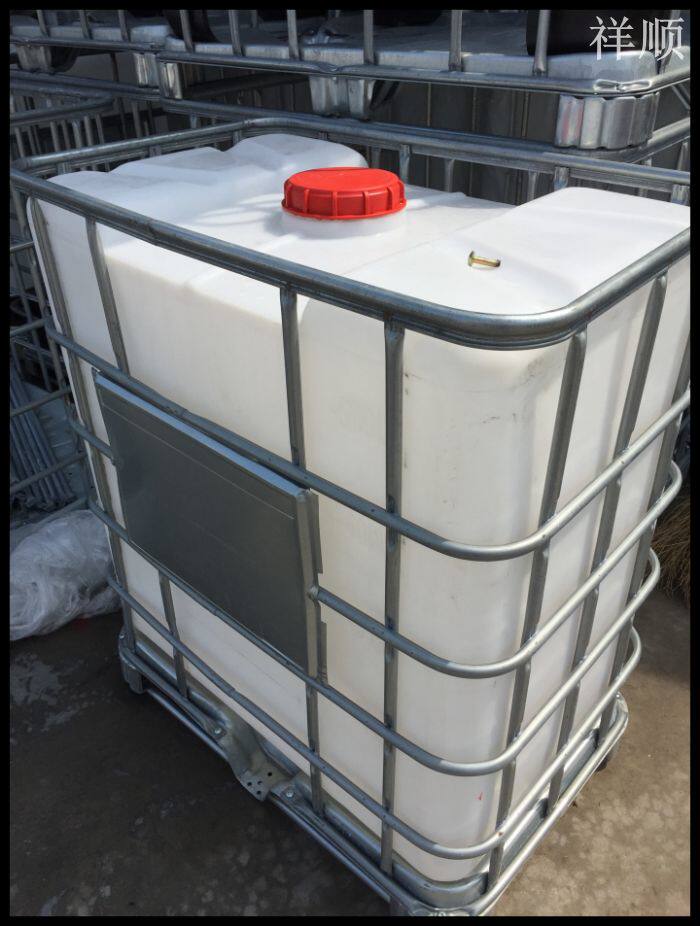 IBC container 500L rolling transport drum half ton PE chemical drum 0 5 tons with iron frame liquid heap high barrel