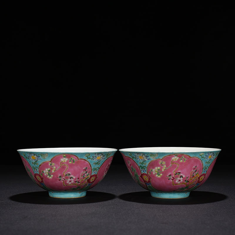 The Flower Grain Bowl for the Four Seasons of the Qing Kangxi
