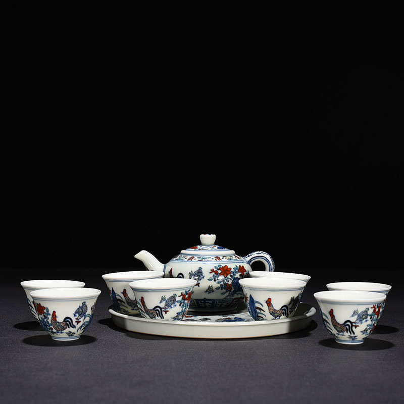 The Ming becomes a full family foodie tea set for the fighting
