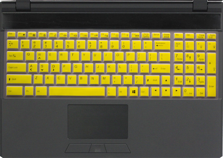 Future human X811 880M 47S1 keyboard anti-collision strip film 17 3 inch pen electric full coverage anti-dust cover non-luminous hair protection button rugged and transparent silica gel color cute