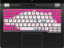 Lenovo Yoga11S-IFI keyboard protection adhesive film 11 6 inch computer notebook full coverage anti-dust cover cushion non-luminous hair button film rugged and transparent silicone color cute cartoon