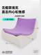Freehand space caterpillar sofa togo bedroom living room lazy cream reclining and sleeping leisure balcony single chair