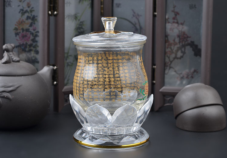 Special offer crystal water purification cup clean bottle holy water cup great compassion curse cup water supply cup