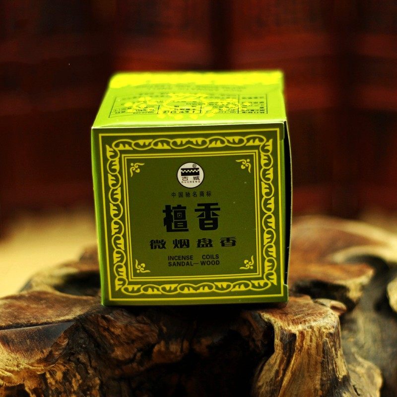 Ancient city incense industry micro-smoke sandalwood small plate incense indoor aromatherapy home incense home daily use