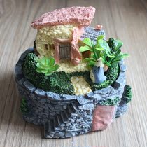 Creative personality ashtray with lid multifunctional home cute cartoon girl living room with light ashtray