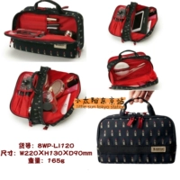 [В пути] Двойная сумочка [узор губной помады]